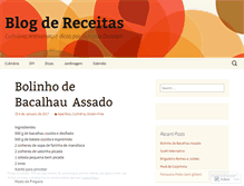 Tablet Screenshot of blogdereceitas.com